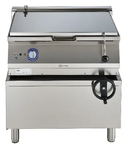 [371183] Electrolux 700XP Kantelbare braadpan 60 lt, elektrisch 9,5 kW, rvs Duomat bodem