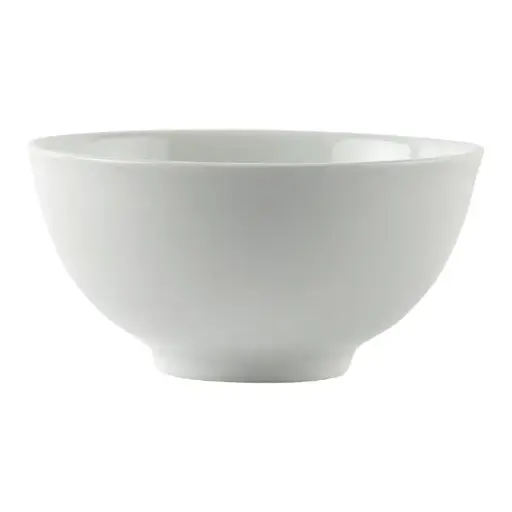 [C253] Rijstkom/bowl D13cm wit - 39cl