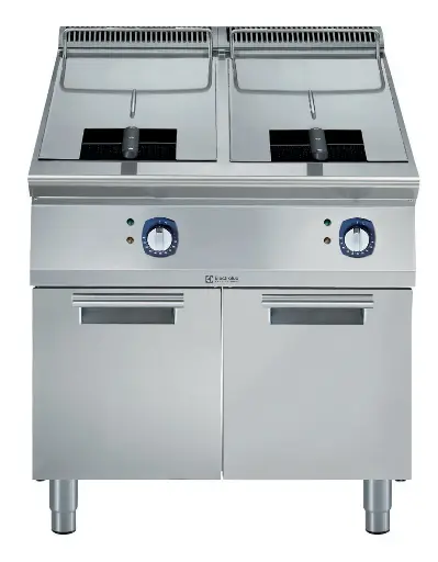 [371082] Electrolux 700XP Friteuse 2x 15 lt, elektrisch 20 kW, externe elementen