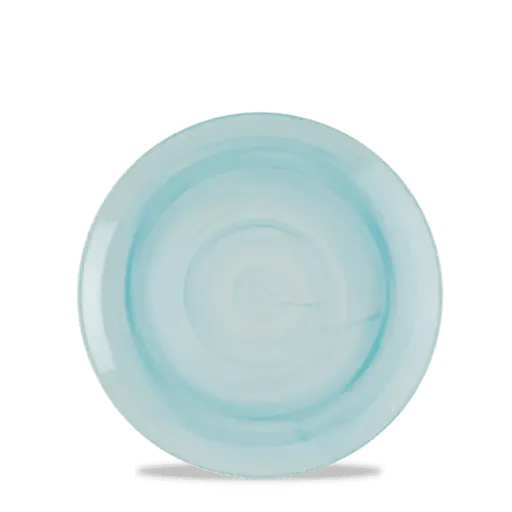 [CSBZEVP61] Churchill stonecast coupe plate D16,5cm - blauw