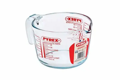 [264B0000] Pyrex classic maatbeker 1 Lt - 20,9/15,6 x H 11 cm