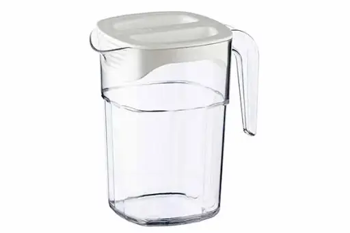 [A31402] Araven schenkkan/karaf 1,4 L met deksel stapelbaar 16,7 x 11,9 x H 18 cm 