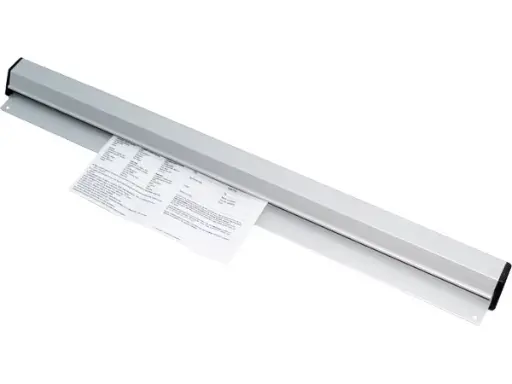 [006278] Bonnenhouder mat aluminium L 455 mm
